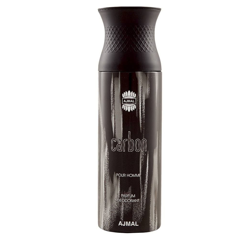 Ajmal Carbon Perfume Deodorant 200ml Body Spray Gift For men