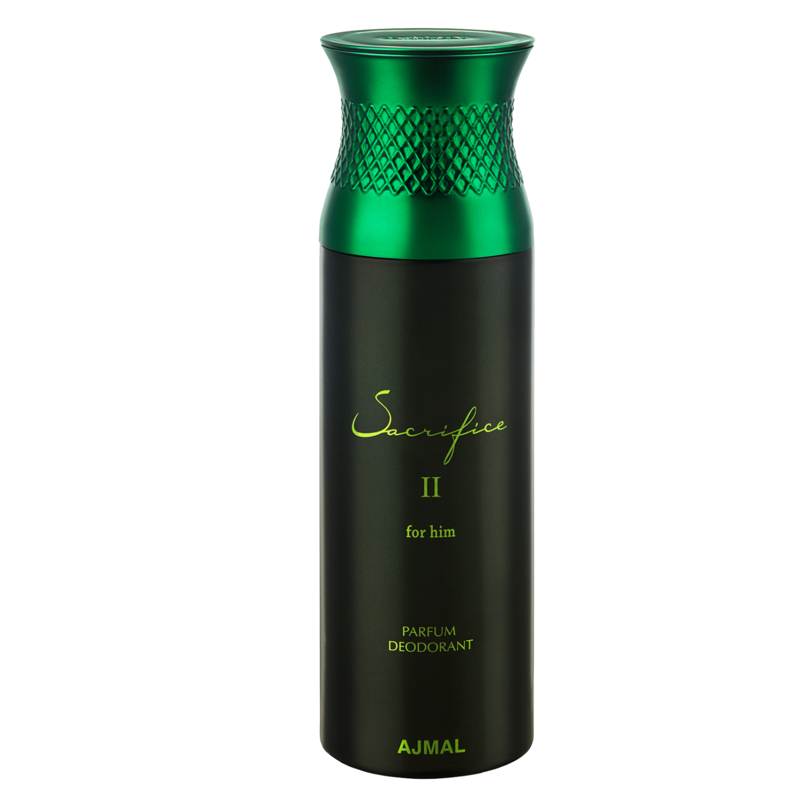 Ajmal Sacrifice II Perfume Deooarant 200ml Body Spray Gift For men - Made in Dubai